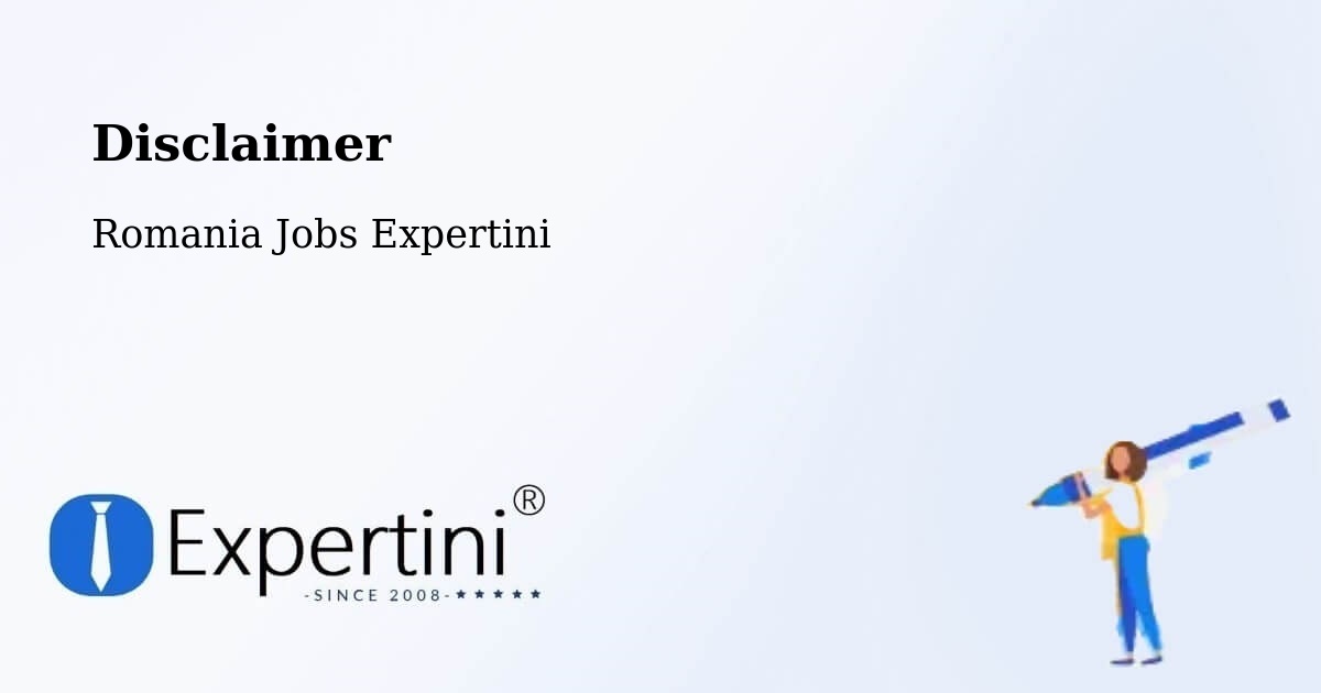 Disclaimer – Comuna Teslui - Romania Jobs Expertini